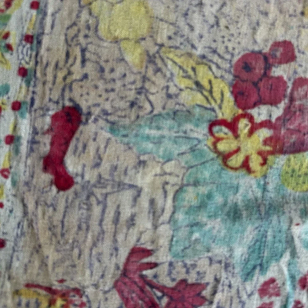 Tales Menagerie Table Cloth Chinoiserie Flora Botanical